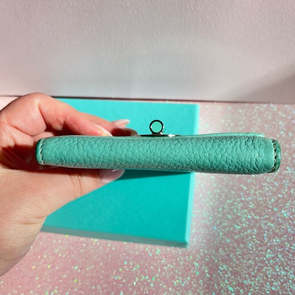 Tiffany & Co. Leather Cardholder/Wallet (AS IS) | Tiffany Blue 🩵 - Picture 8 of 15